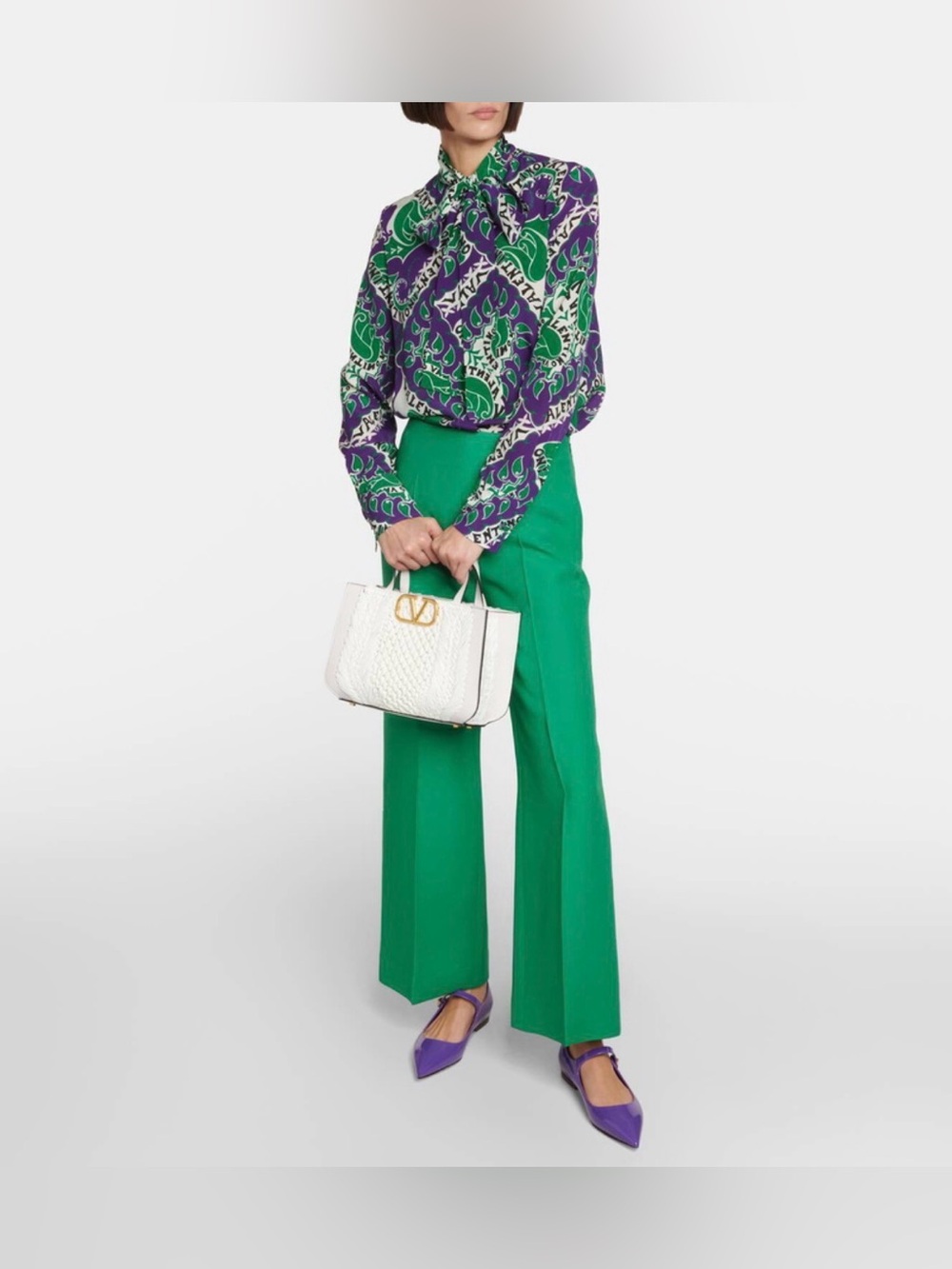 Valentino Garavani Ma Belle patent leather ballet flats